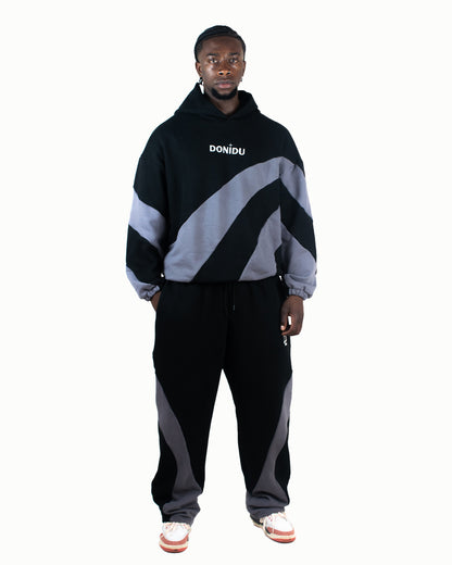 CONJUNTO SILENT STORN NEGRO-GRIS