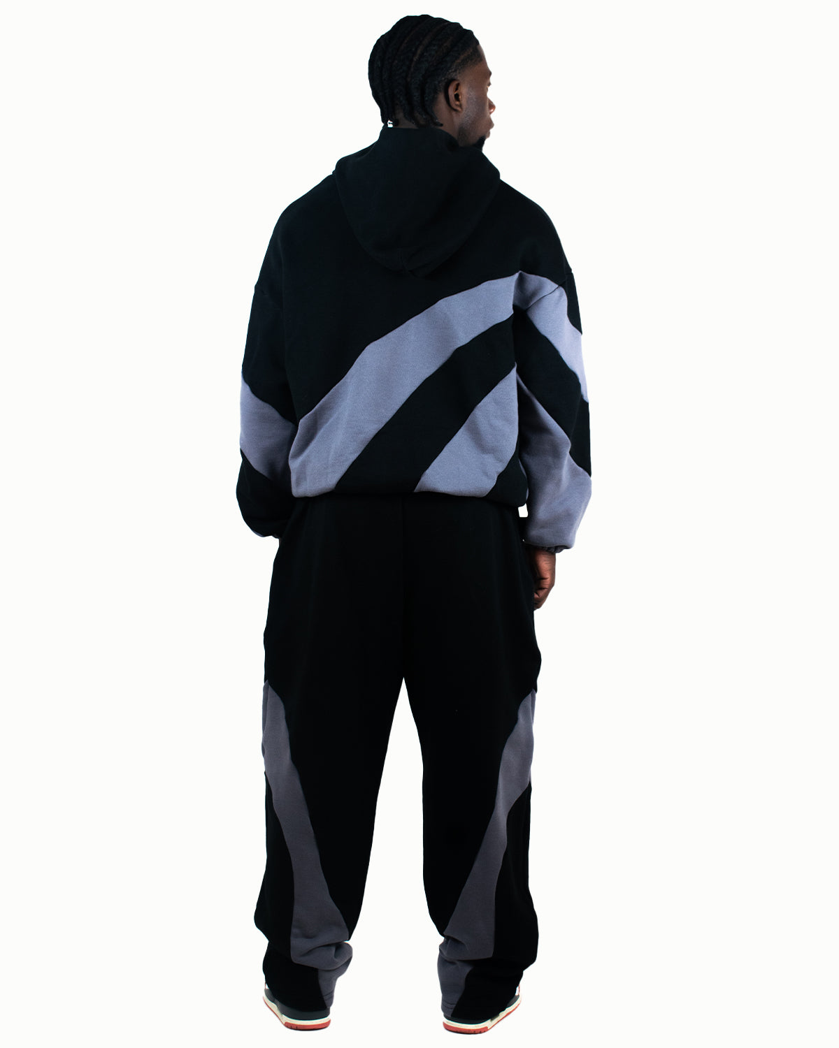 CONJUNTO SILENT STORN NEGRO-GRIS