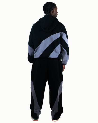 CONJUNTO SILENT STORN NEGRO-GRIS