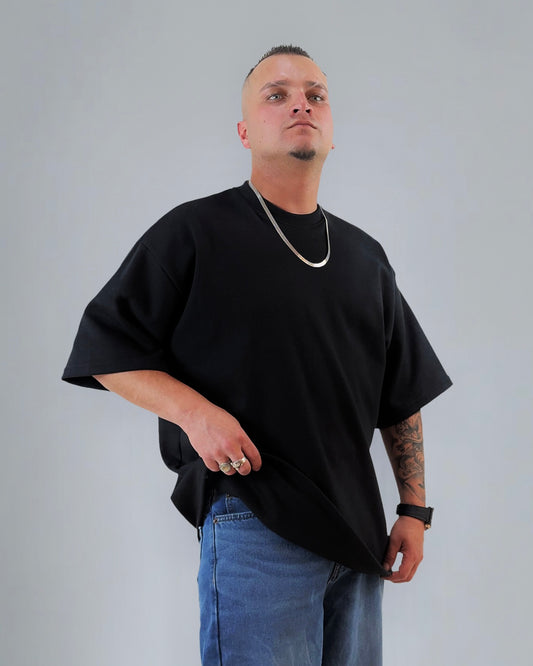 CAMISETA OVERSIZE NEGRA